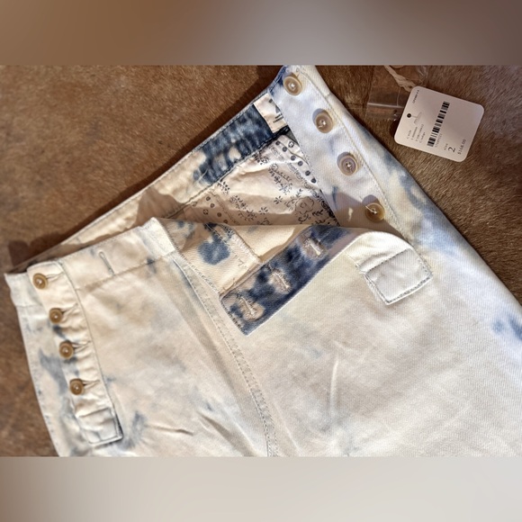 NWT Free People Road Trip Lightweight Denim Long Skirt - Size 2 - Picture 6 of 8